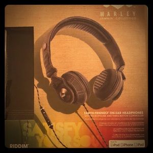 RIDDIM Marley Collection Earth-Friendly Headphones